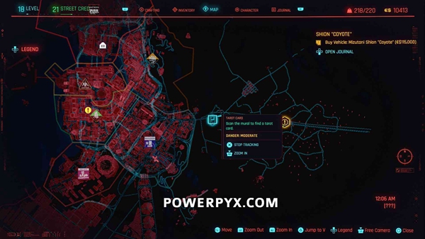 赛博朋克2077所有塔罗牌收集地点介绍