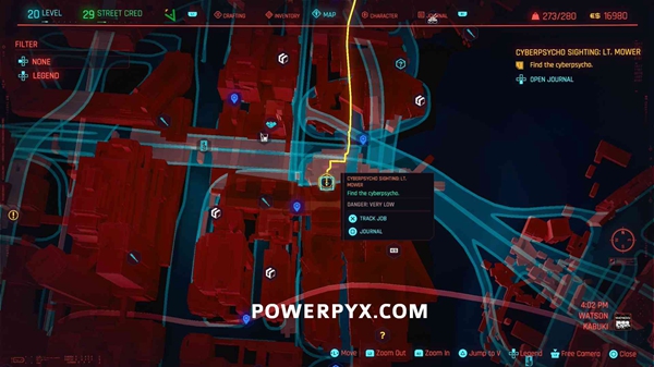 赛博朋克2077赛博疯子位置大全