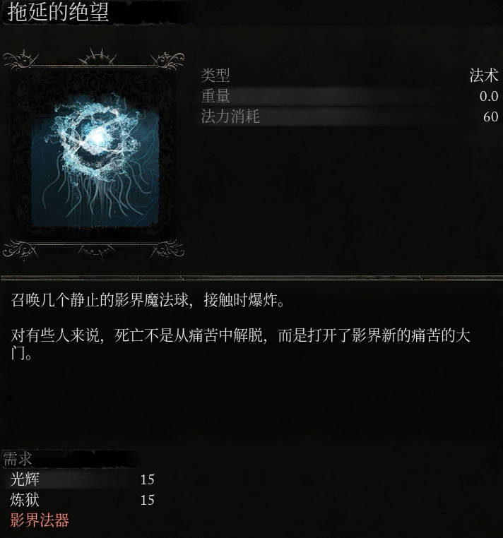 《堕落之主》拖延的绝望介绍