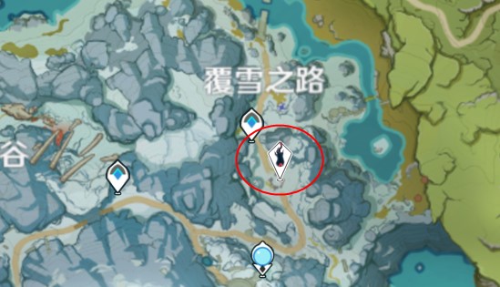 原神雪山忍冬之树位置介绍