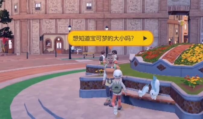 《宝可梦朱紫》怎么查看宝可梦尺寸