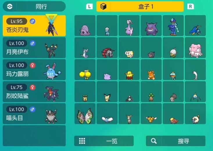 《宝可梦朱紫》怎么查看宝可梦尺寸